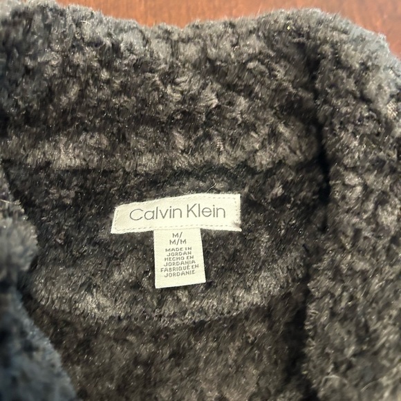 Calvin Klein Black Textured Jacket - Picture 4 of 7